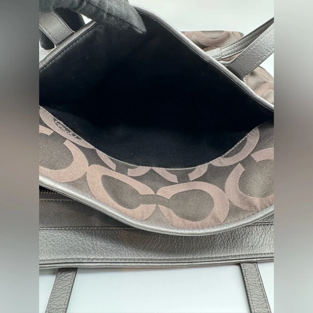 Coach Taylor Op Art Alexis Carryall Tote Bag | Very Good Condition